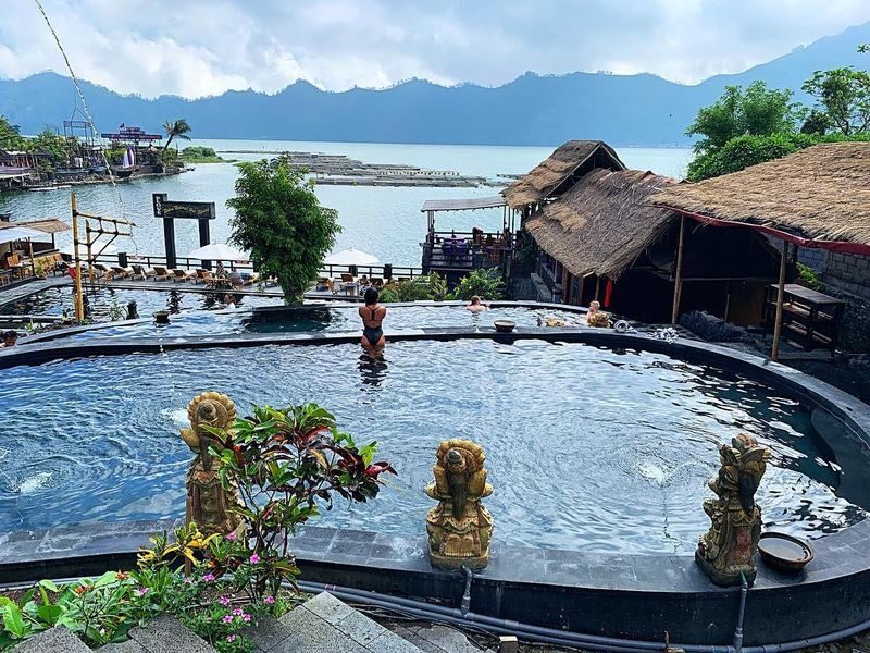 Batur Natural Hot Spring Ticket in Bali - Getting there in the Kintamani highlands