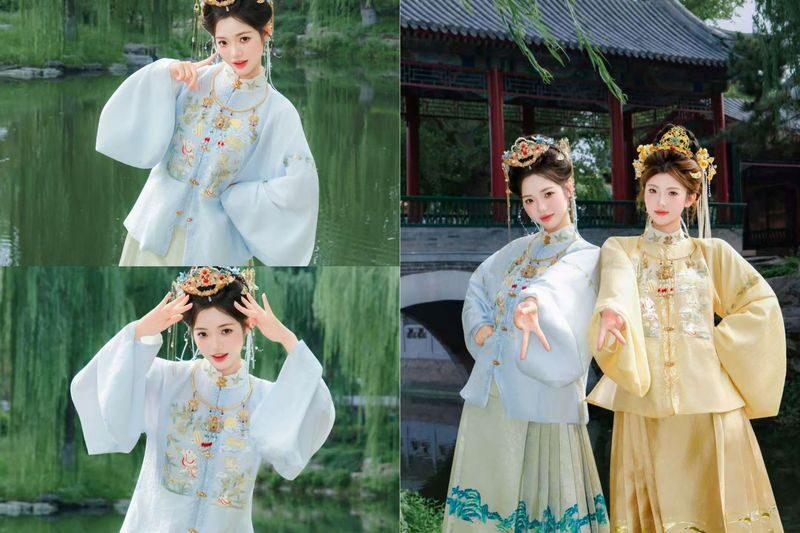 Beijing Hanfu & Ancient Costume Photoshoot Experience (Costume Rental + Photographer On-Location Shoot + Exquisite Makeup/Hairstyle + Multiple Costume Styles to Choose From) - Getting ready: makeup, hair and a patient hand