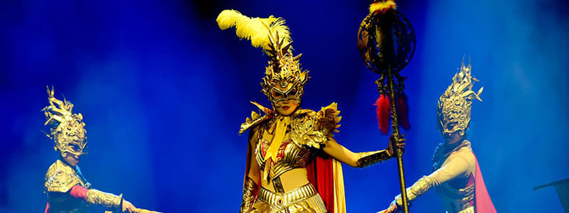 Beijing Happy Valley "Golden Mask Dynasty" performance creates a new pinnacle of Chinese cultural performance - Reading the stage, not just the screen