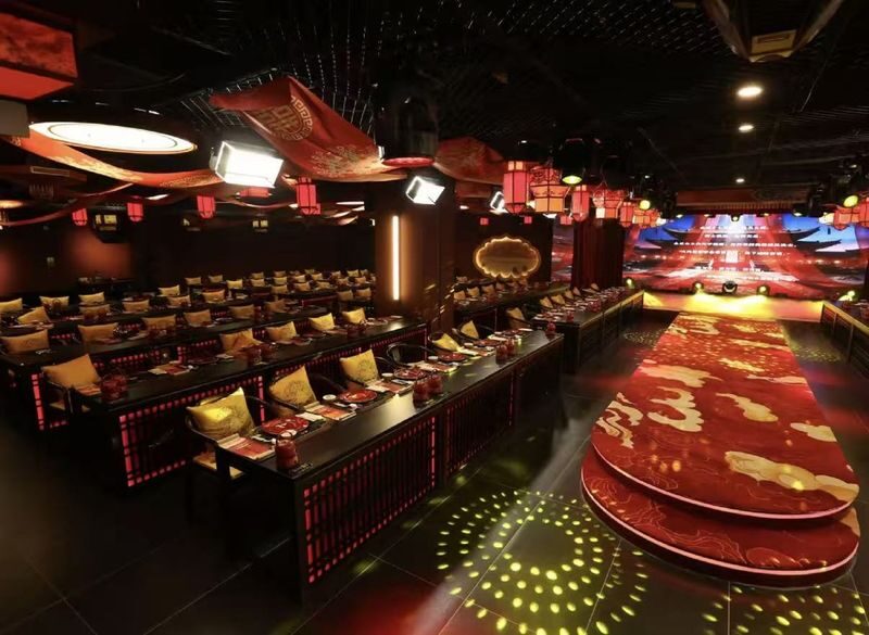 Beijing Yongle Palace Banquet, Xi Banquet - The scenic area and Hanfu styling