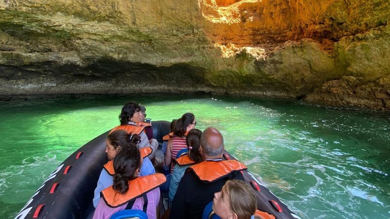 Benagil Cave boat tour from Lagos - Two hours from Lagos, with a lively ride