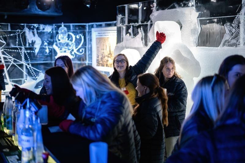 Berlin Icebar Ticket with free drinks - The drinks are part of the ticket, not an open tab
