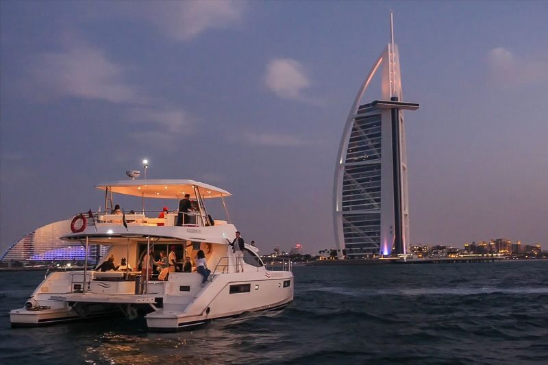 Best Yacht Experiences in Dubai - A one-hour cruise, with longer meal options