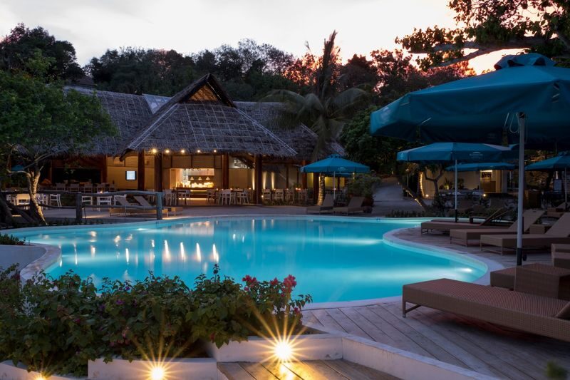 Bluewater Sumilon Island Resort Day Use in Cebu - Pools, beach and the shifting sandbar