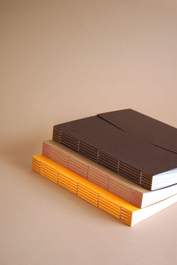 Bookbinding Workshops by Based Book Arts - Choosing between Long Stitch, Coptic, and Case Binding