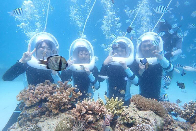 Boracay Helmet Dive Experience - What the 15-minute seabed walk feels like