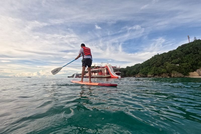 Boracay Red Wave Cruise and Island Hopping - From the beach to the open water