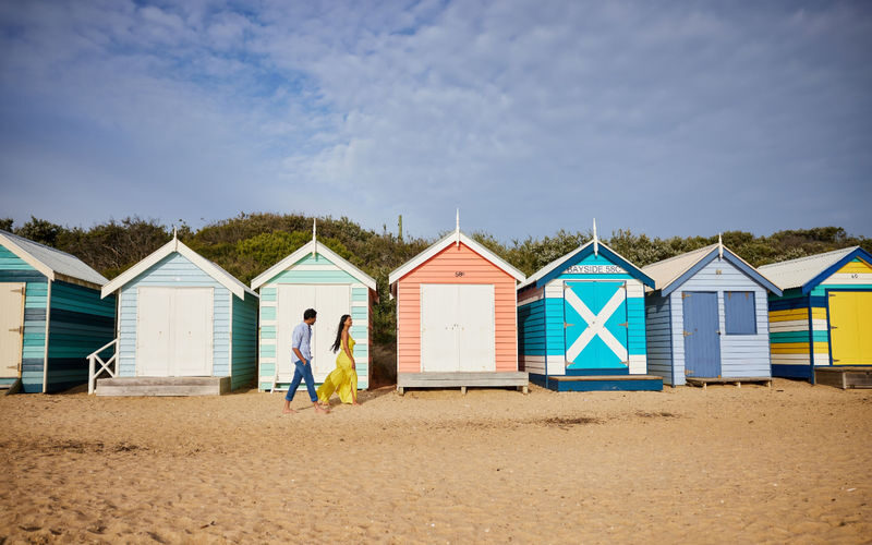 Brighton Beach and Puffing Billy Half-Day Bus Tour in Melbourne - What to expect at the bathing boxes