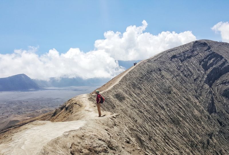 Bromo Afternoon Siesta and Sunset Tour - Dinosaur Valley, Black Desert and Green Savannah