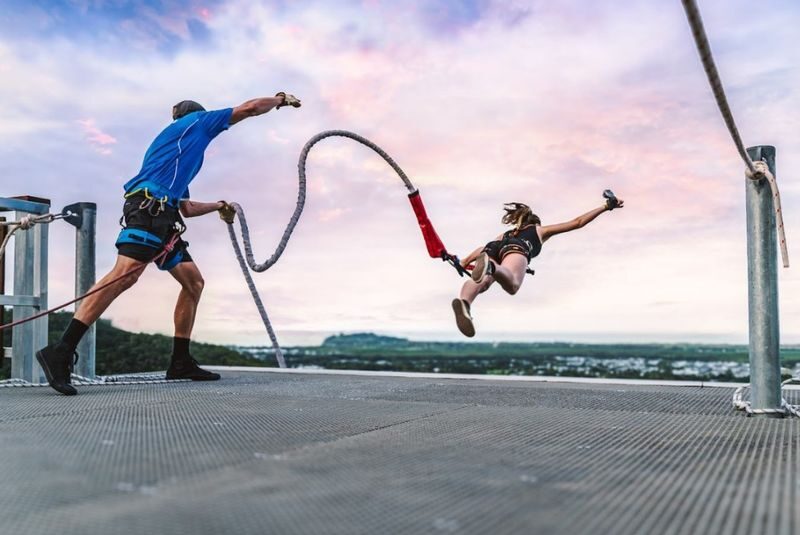 Bungy Jump at Skypark Cairns by AJ Hackett - Choose the jump that suits your nerve