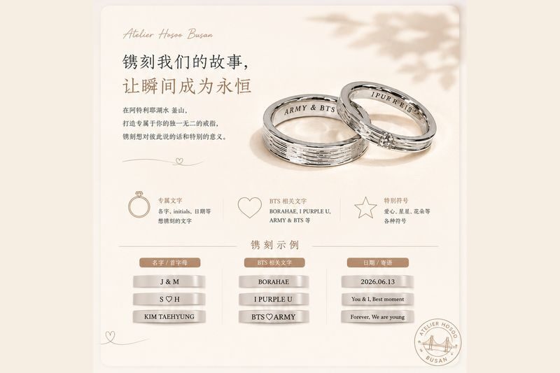 Busan Seomyeon Trip Ring Making Workshop One-Day Class - Choosing your ring design