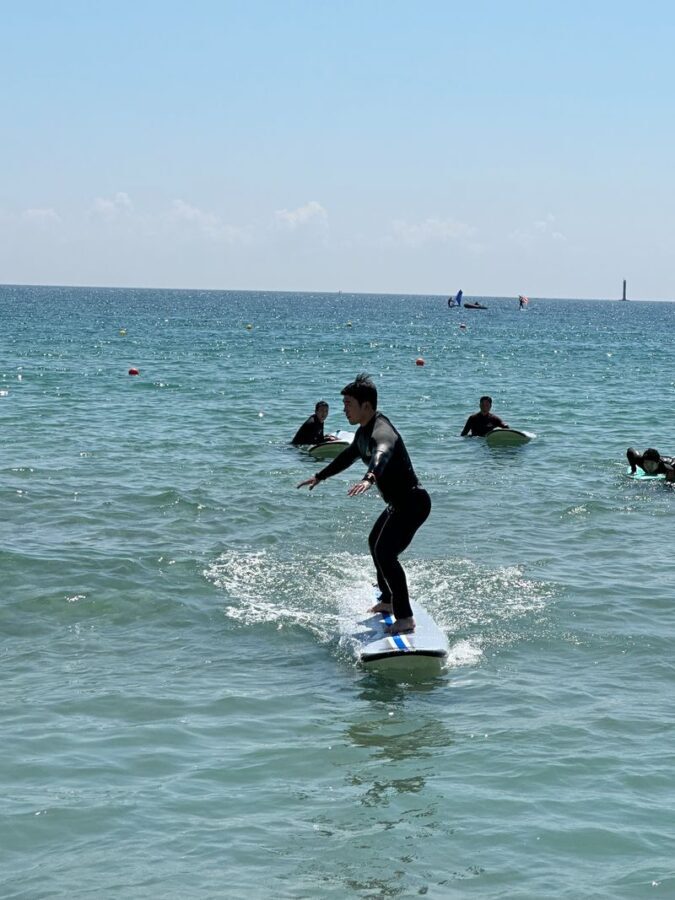 Busan Songjeong Surfing Lesson by Surfholic - Wetsuit, safety talk, then practice on the sand