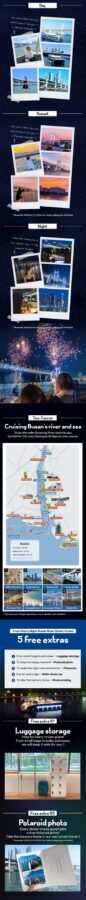 Busan Yacht Dinner Cruise with K-Food & Live Music Haeundae - Bridges, Marine City, and Gwangalli from the water