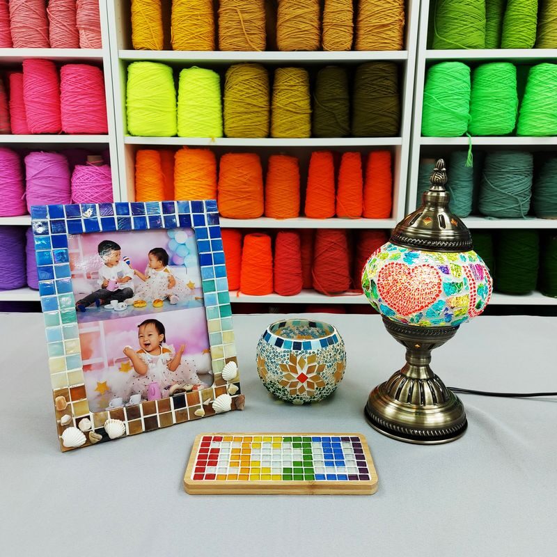 BUY 1 GET 1 FREE: GET TOGETHER - MOSAIC ART WORKSHOP @KWUN TONG - Choosing your mosaic project