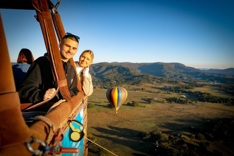 Byron Bay Sunrise Air Balloon Experience with Breakfast - What you may see from the basket