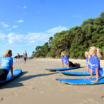 Byron Bay Surf Lesson - Getting ready at Fletcher Street