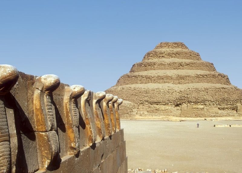 Cairo Giza Pyramids & Saqqara Full-Day Tour with Guide - Giza’s pyramids and the Great Sphinx