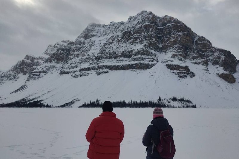 Calgary Abraham Lake & Peyto Lake Half-Day Small Group Tour - Abraham Lake and the ice bubbles