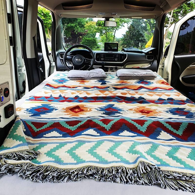 CampingCar Package Including NETFLIX TV,camping equipment full set - A compact setup for two