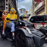 Can-Am Tokyo Ride: Explore Asakusa and Beyond in Style - Leaving the shop near Oshiage
