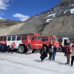 Canadian Rockies Columbia Icefield Bow Lake Full-Day Tour - Riding the Ice Explorer onto Athabasca Glacier