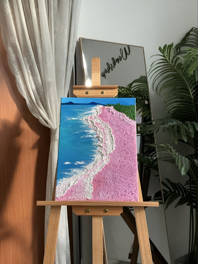Canvas Painting Workshop by Meet Me Workshop in Johor Bahru - A free-creation session, not a formal class