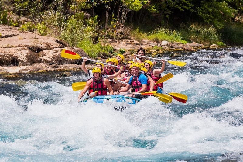 Canyon Rafting Experience from Antalya - Lunch beside the river