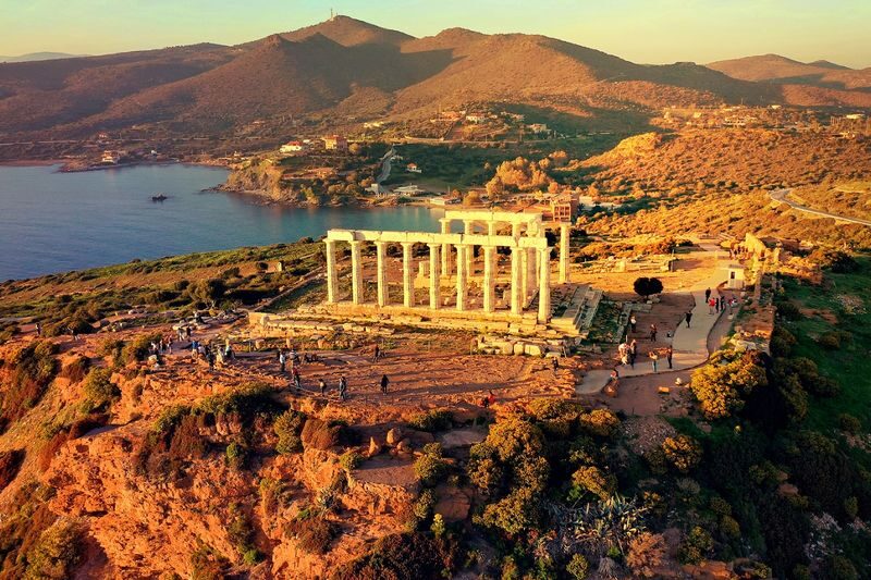 Cape Sounion and Temple of Poseidon tour from Athens - Vouliagmeni Lake: a quick look, not a swim stop