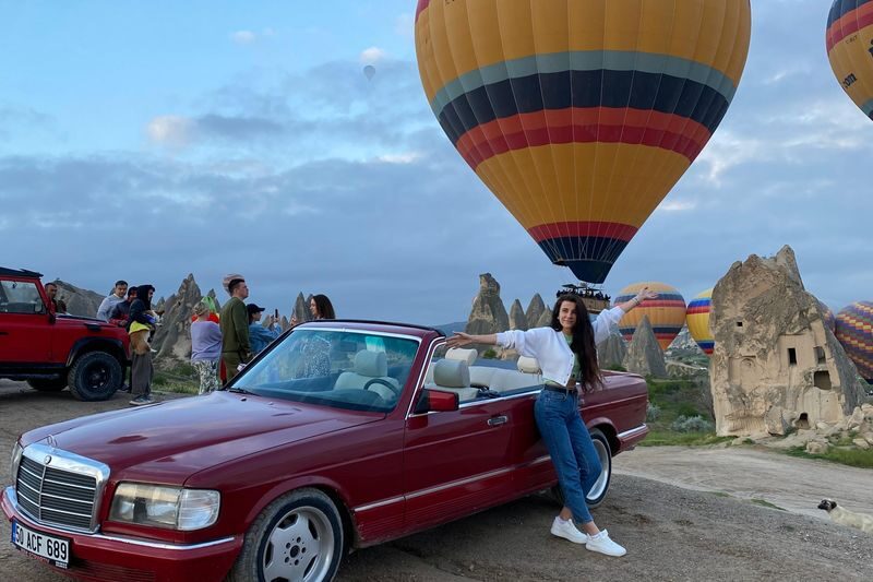 Cappadocia Valleys Sunrise Classic Car Tour with Photos - Three stops, with time for photographs
