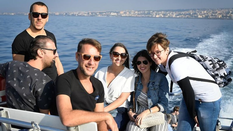 Capri mini cruise and city sightseeing tour from Naples - The coastline tour from Marina Grande