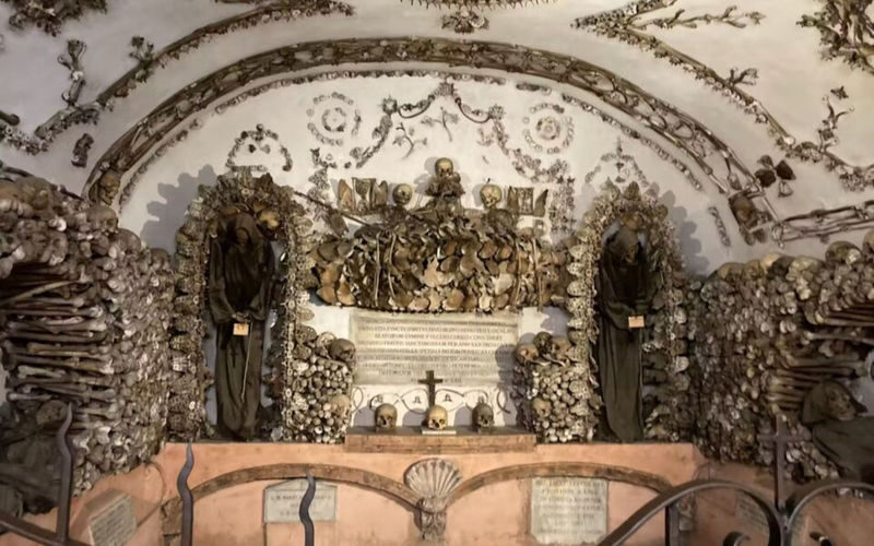 Capuchin Crypt & Catacombs of Priscilla after-hours tour in Rome - The Capuchin Crypt and its audio guide
