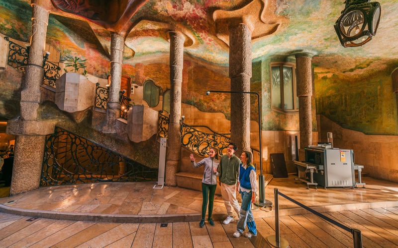 Casa Batllo + La Pedrera (Casa Mila) Entry Tickets with Audio Guide - The Gaudí Dome, Cube, and rooftop