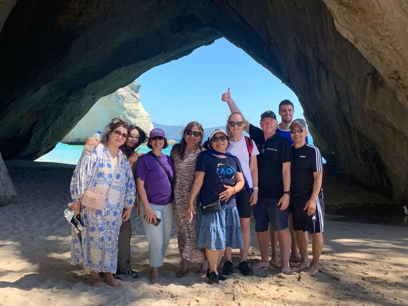 Cathedral Cove & Hot Water Beach Day Tour with Lunch - The Cathedral Cove walk and its coastal reward