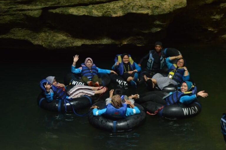 Caving Pindul and River Tubing at Oyo River - What the Pindul cave float is like