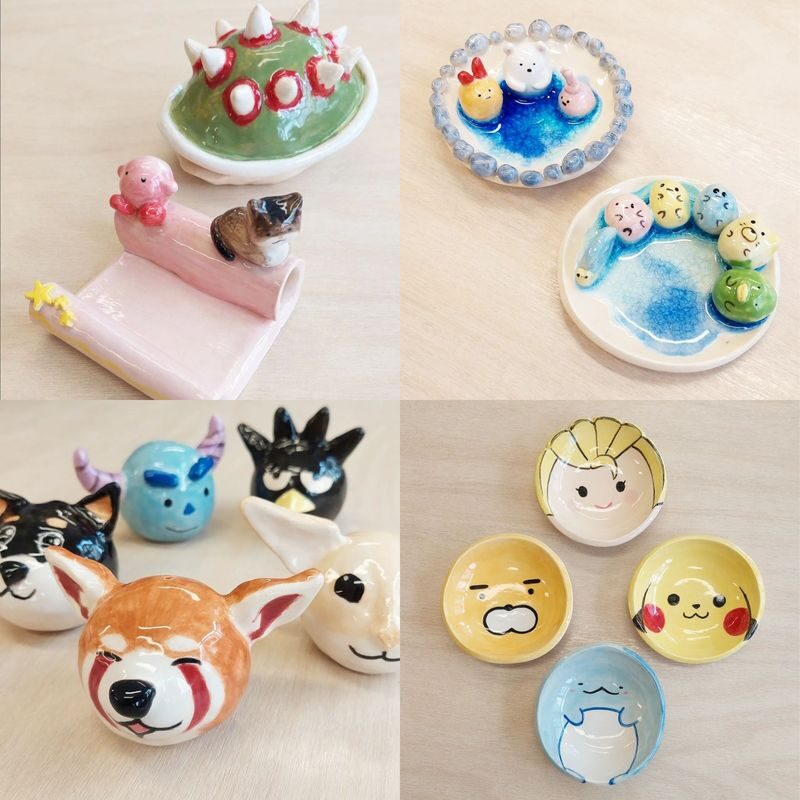 CC ART STUDIO - Parent-child ceramics class | Parent-child drawing or kneading experience | Parent-child ceramic painting workshop | Prince - From first touch of clay to a finished piece