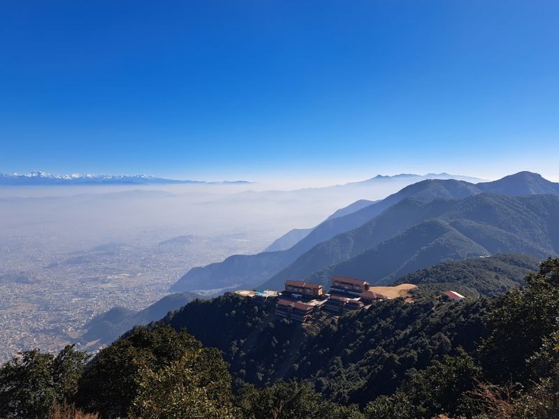 Chandragiri Cable Car and Monkey Temple Tour in Kathmandu - The 14-minute ride up Chandragiri Hill