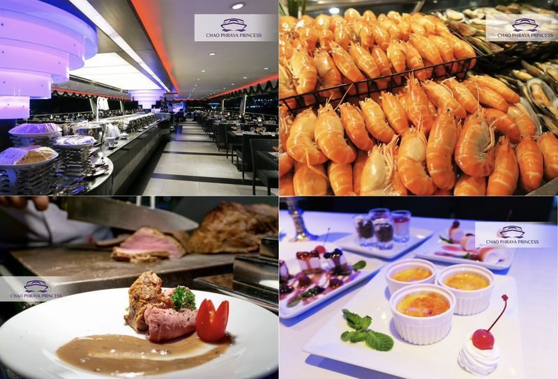 Chao Phraya Princess Dinner Cruise in Bangkok - From 17:00 to 18:30, the view keeps changing