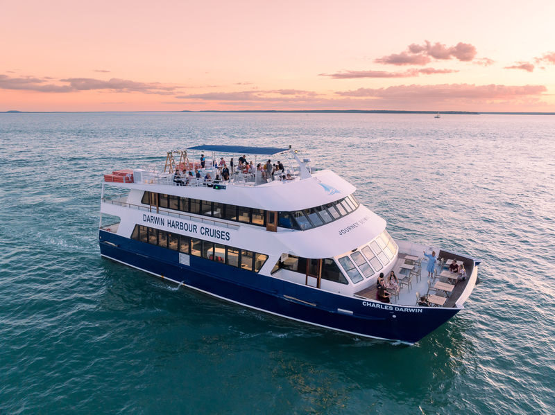 Charles Darwin Buffet Dinner Cruise - Boarding at Stokes Hill Wharf