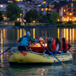 Cheese Fondue Float in Interlaken - From Bönigen to the open water