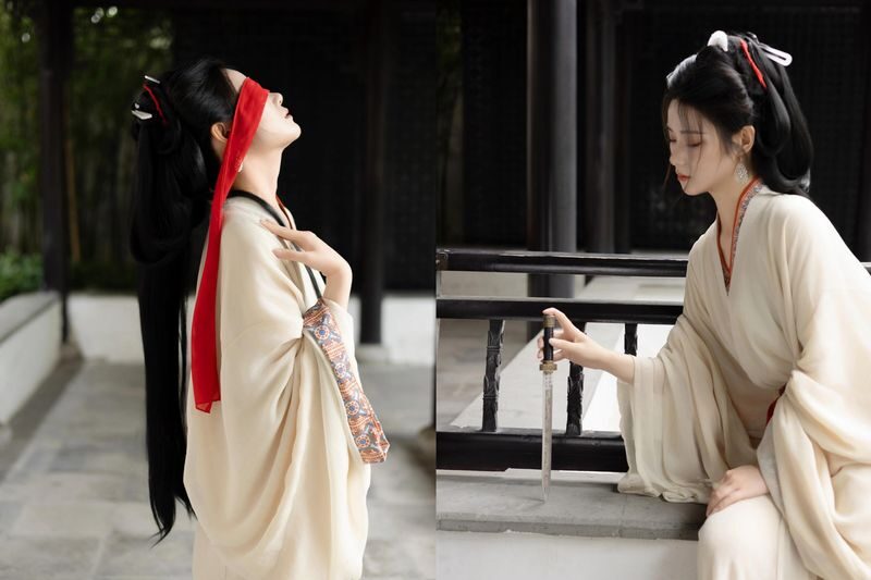 Chengdu Jinli Ancient Street Featured Hanfu Rental/Makeup/Photography Experience Hall - Makeup and hair make the look