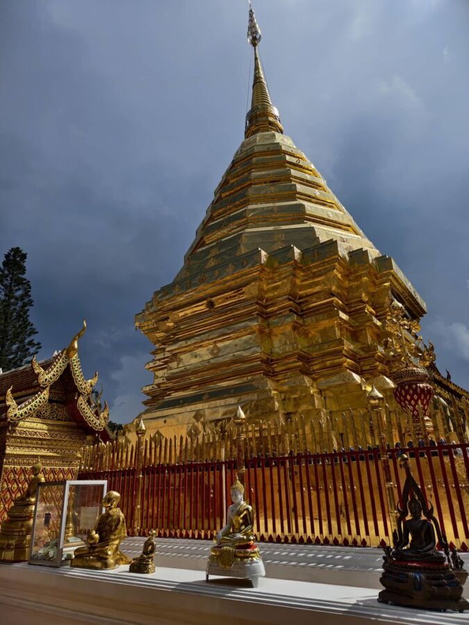 Chiang Mai Doi Suthep & Wat Pha Lat Half-Day Temple & Hiking Tour - Doi Suthep: a temple visit with a city view