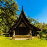Chiang Rai White, Blue Temple, Black House Museum, Hot Spring Tour - Blue and white make an unlikely pair