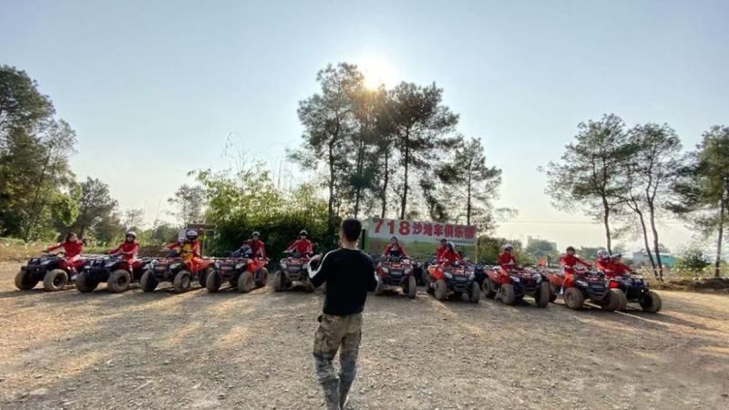 Chongqing 718 Forest ATV Private Off-Road Tour - Coaches, protective gear and a practical caveat