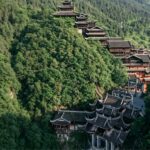 Chongqing Chiyou Jiulicheng & Wujiang Gallery Day Tour - The ride out in a small-group van