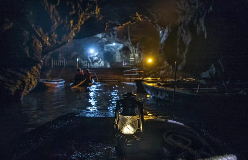 Chongqing Earths Core Adventure: Polar Rafting Cave Exploration Experience - Walking the dark passages