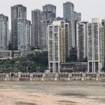 Chongqing Jialing Xiaodu - The Jialing River from the open deck