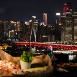 Chongqing Manhattan Rooftop | Tea Stall, BBQ - Sunset is the best idea, but timing is unclear