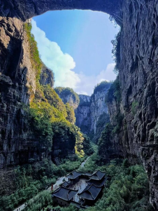 Chongqing Tiansheng Three Bridges & Xiannyushan Small Group Tour - Xiannyushan adds a second kind of stop