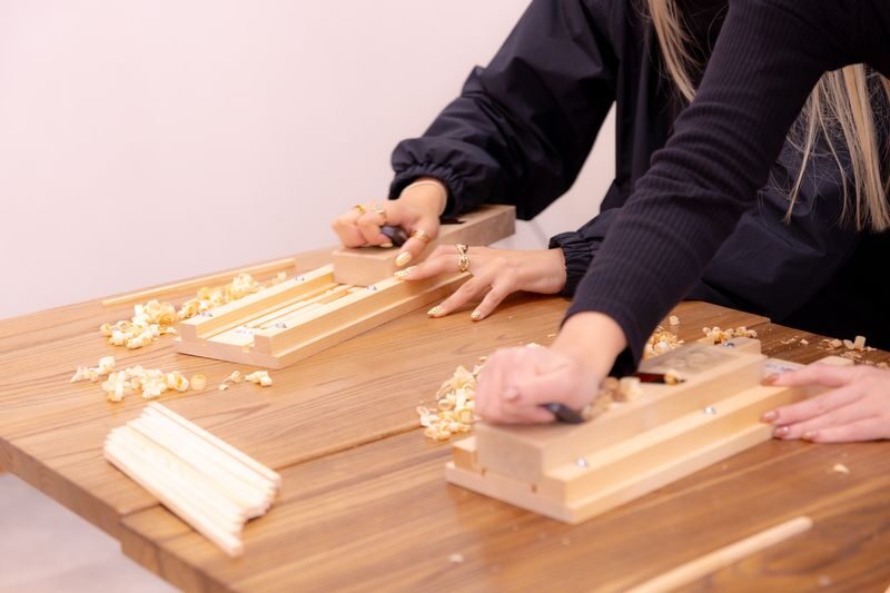 Chopstick Making Class in Osaka - What happens during the chopstick-making session