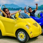 Choro-Q Mini Car Driving Experience in Lake Kawaguchi Area - Driving the 20 km lakeside route